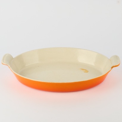 A Le Creuset Flan Dish