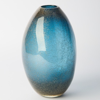 A Holmegaard Fine Bubble Vase