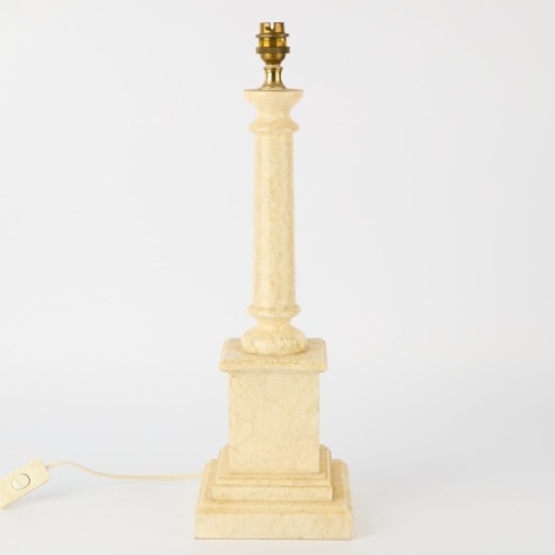 A Renaissance Style Table Lamp