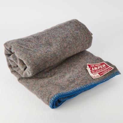 A Vintage Kaiapoi Petone Group Pure Wool Camper Blanket
