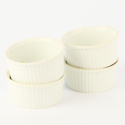 Set of Four Apilco, France Porcelain Ramekins