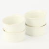 Set of Four Apilco, France Porcelain Ramekins