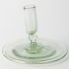 Mexican Recycled Glass hand-blown Candle Holder