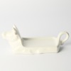 A Revol France Porcelain Cow Butter Dish