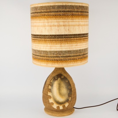 A Mid-Century Iden Pottery of Rye Lamp, England