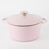 A Purple Cast Iron with Lid