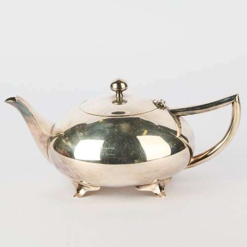 An Art Deco Teapot by Waterhouse Silver Plate