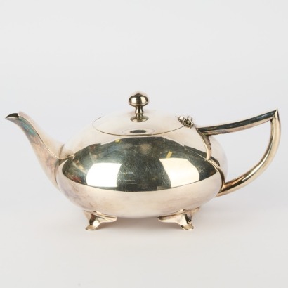 An Art Deco Teapot by Waterhouse Silver Plate