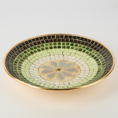 A Mid-Century Mosaic Bowl