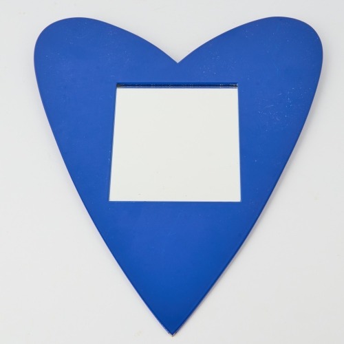 A Small Swedish Heart Wall Mirror