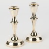 A Pair of Sterling Silver Candlesticks