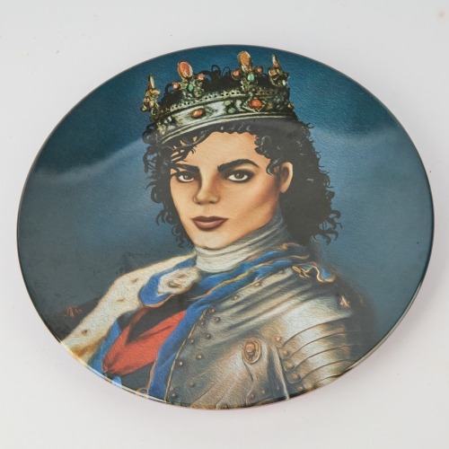 A Michael Jackson Lalaland Melamine Plate