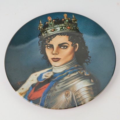 A Michael Jackson Lalaland Melamine Plate