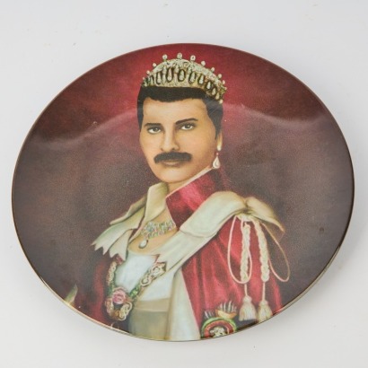 A Freddie Mercury Lalaland Melamine Plate