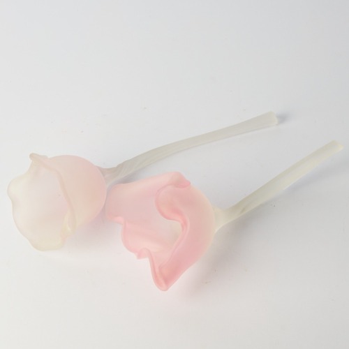 A Pair of Glass Flower by Ann Robinson