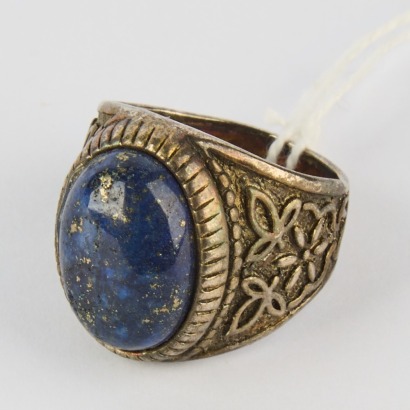 A Handmade Lapis Lazuli Ring