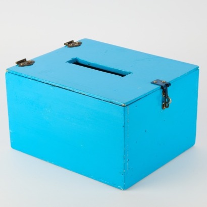 A Vintage Scratch-Built Donation Box