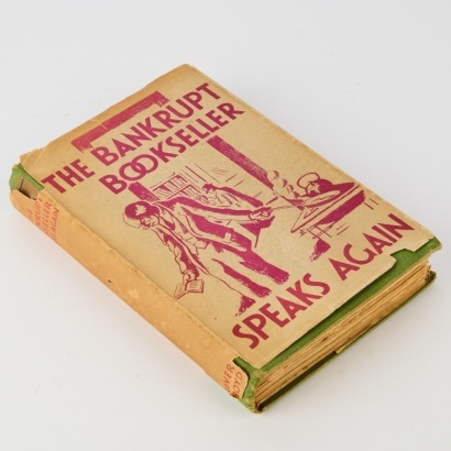 A First Edition of The Bankrupt Bookseller Speaks Again by William Darling