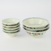 A Group of Eight Chinese Underglaze Bowls and Dishes