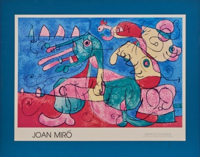 A Library of Congress Miro Print