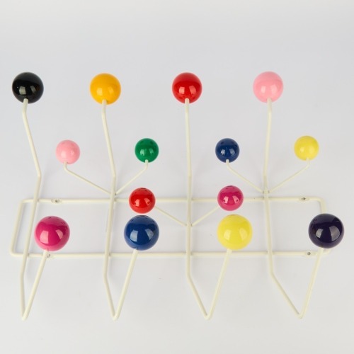 A Vitra Hang it All Coat Rack by Charles and Ray Eames