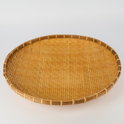 A Woven Bamboo Tray