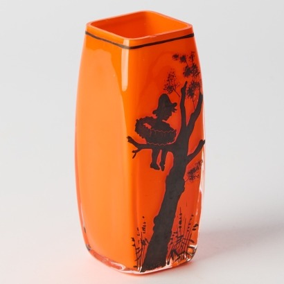 A Bohemia Tango Glass Vase