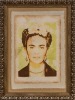 A Frida Kahlo Portrait Handmade by Tlacuilolli