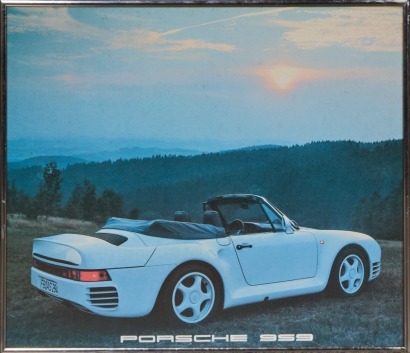 Vintage Porsche 959 Print