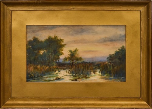 A Landscape by George Thompson Pritchard