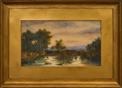 A Landscape by George Thompson Pritchard
