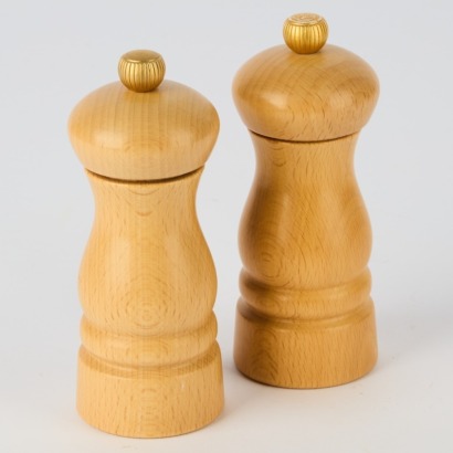 A pair of Peugeot Clermont Salt and Pepper Mills