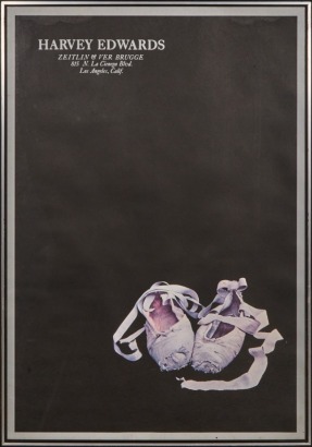 A Framed Print Ballet Shoes by Harvey Edwards Los Angeles California