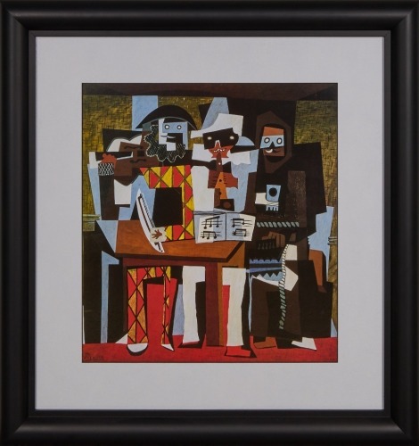 A Pablo Picasso Three Musicians Print