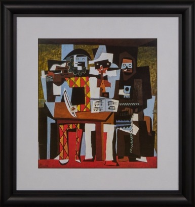 A Pablo Picasso Three Musicians Print