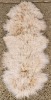 A Tibetan Lamb Rug in Oatmeal