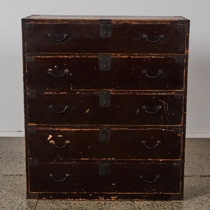 Japanese Tansu Chest 19th Century