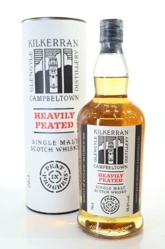 (1) Glengyle Distillery Kilkerran Heavily Peated 'Peat in Progress' Batch No. 4 Single Malt Scotch Whisky, Campbeltown, 58.6% ABV (GB)