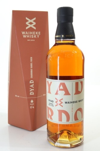 (1) 2015 Waiheke Whisky 'Dyad' Chardonnay Barrel Finish (Mudbrick Vineyard) Release No. 4 Bottled 2022 New Zealand Single Malt Whisky (GB)