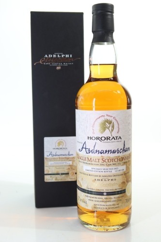 (1) 2016 Ardnamurchan Adelphi Selection Hororata 2023 Release 7 Year Old Single Cask Single Malt Scotch Whisky, 57.8% ABV (GB) (258 Bottles Filled)