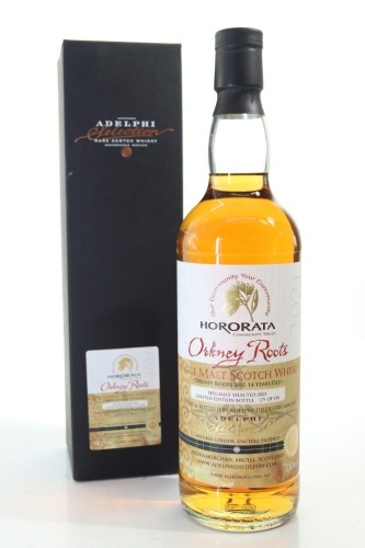 (1) 2007 Orkney Roots (Highland Park) Adelphi Selection Hororata 2021 Release 14 Year Old Single Cask Single Malt Scotch Whisky, 58.1% ABV (GB) (156 Bottles Filled)