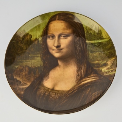 Mona Lisa Hanging plate by Kaiser