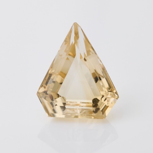 Loose, 36.98ct Triangular Cut Citrine
