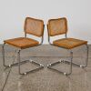 A Pair of Marcel Breuer Cesca Style Chairs