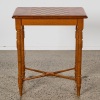 A Colonial New Zealand Native Woods Sunburst Chess Board Table - 4