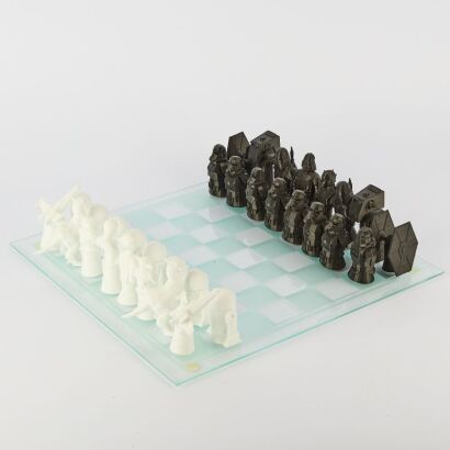 A Star Wars Collectable Chess Set