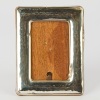 A Sterling Silver and Timber Small Photo Frame