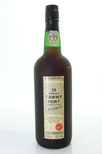 (1) Cockburn's 20 Year Old Tawny Port, Portugal, 20% ABV