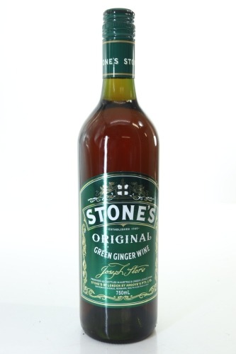 (1) Stone's Original Green Ginger Wine, England, 13.9% ABV