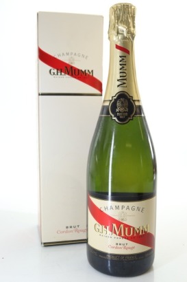 (1) NV GH Mumm Cordon Rouge Brut, Champagne (GB)
